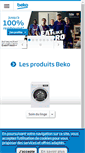 Mobile Screenshot of beko.fr